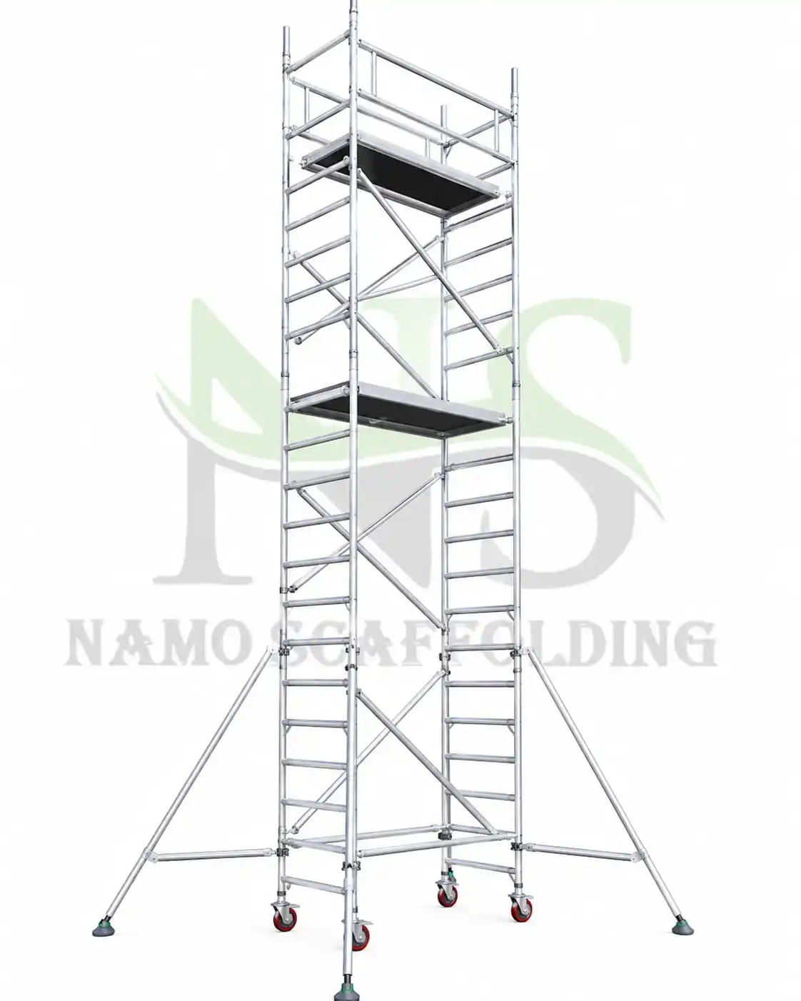 Aluminium scaffold tower system
