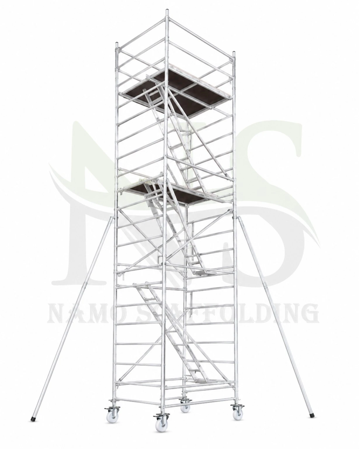 Aluminium scaffolding for rental