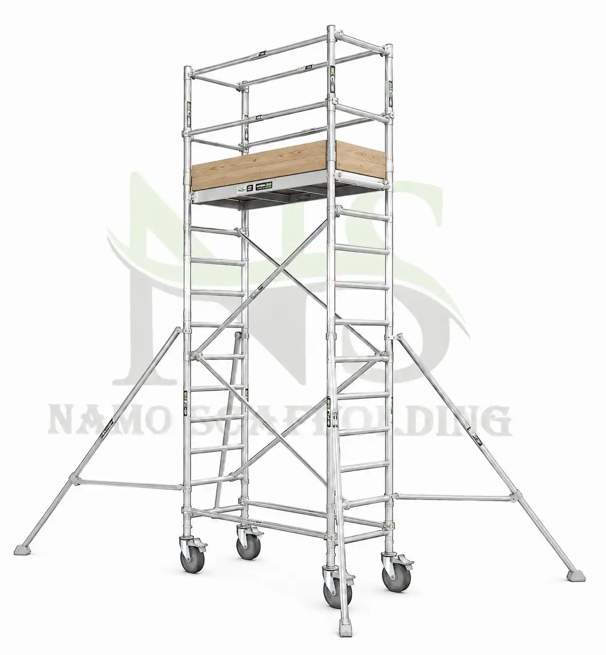 Aluminium scaffolding on rent